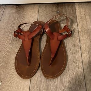 Women’s Size 9 Mossimo Brown Sandals